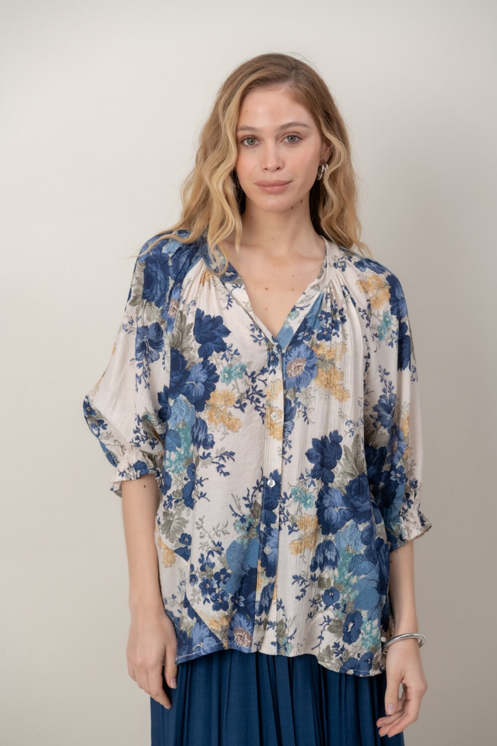 CAMISA TERRA Azul