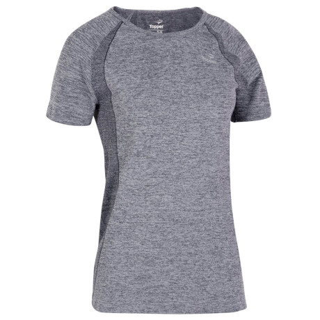 Camiseta Remera Topper Deportiva Mujer Original Gris