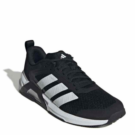 Championes de Hombre Adidas Negro - Blanco