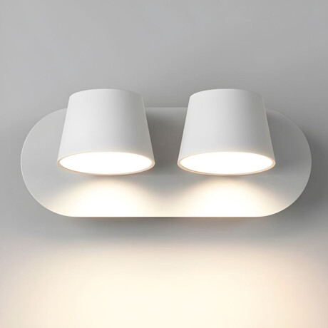 DECORATIVO DOBLE DE PARED GROA Lámpara de Pared doble Groa Blanca