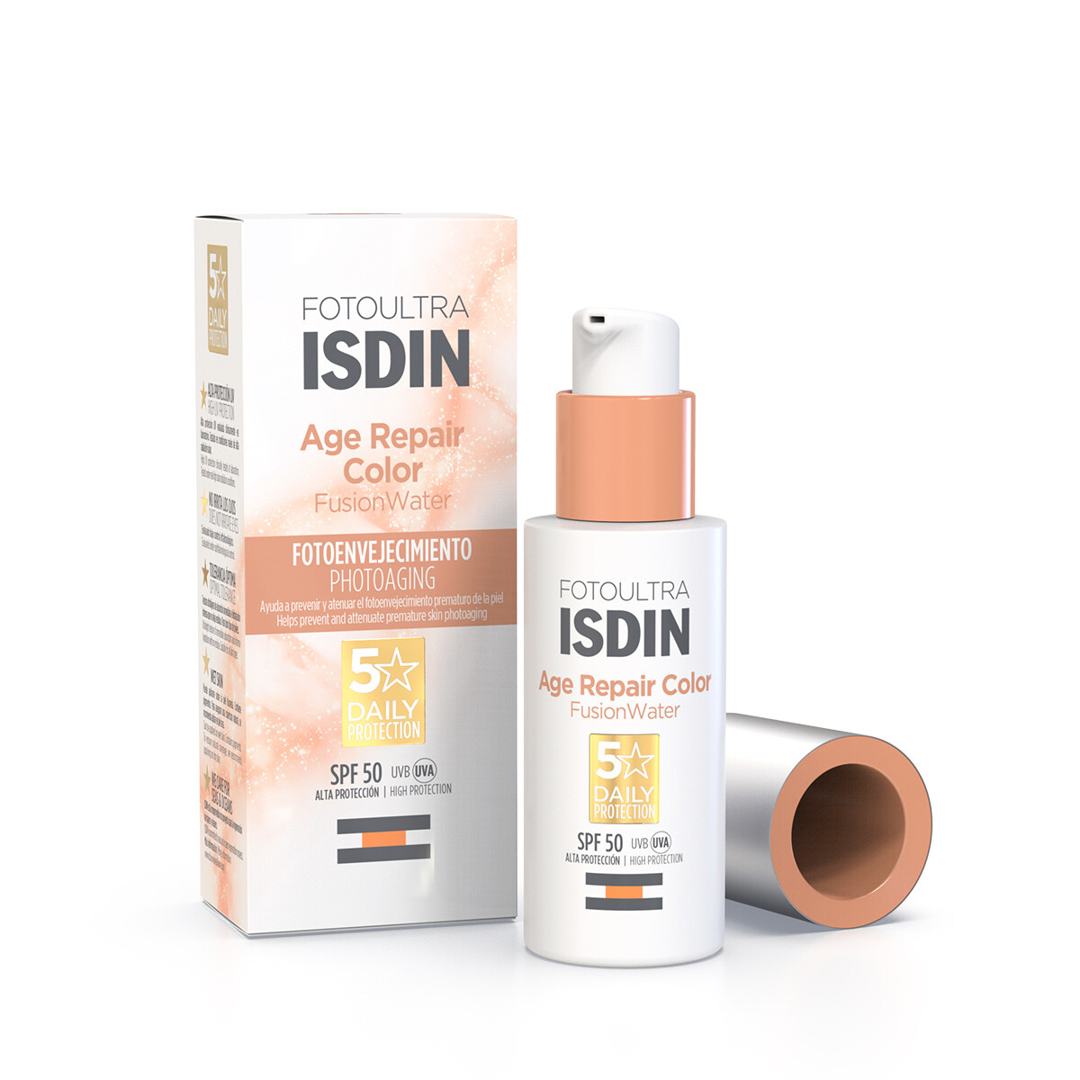 ISDIN Foto Ultra Age Repair Color Fusion Water SPF 50 - 50 ml 