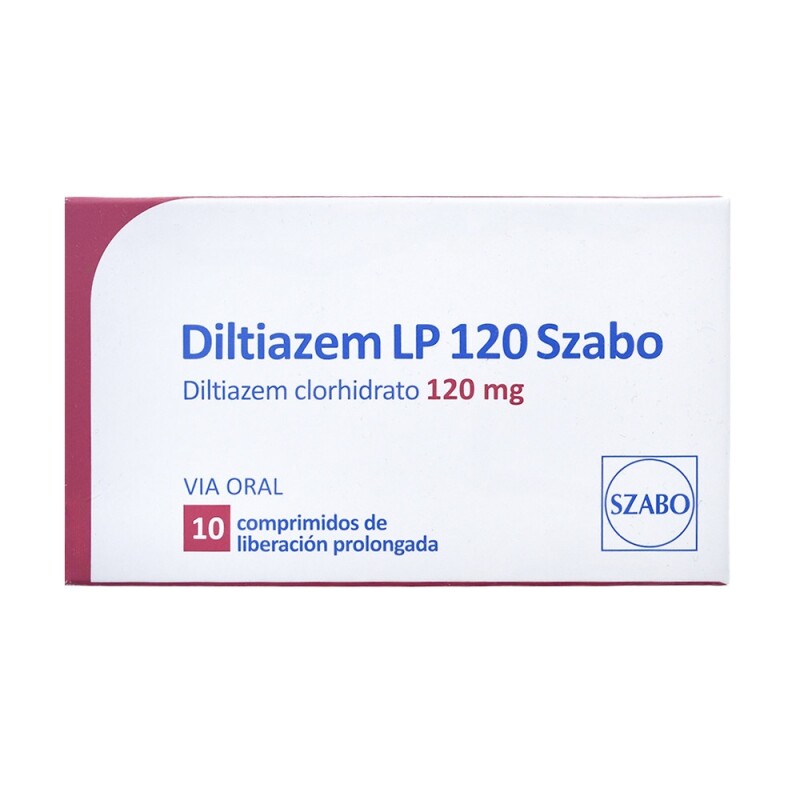 Diltiazem L.p 120 Mg. 10 Comp. Diltiazem L.p 120 Mg. 10 Comp.
