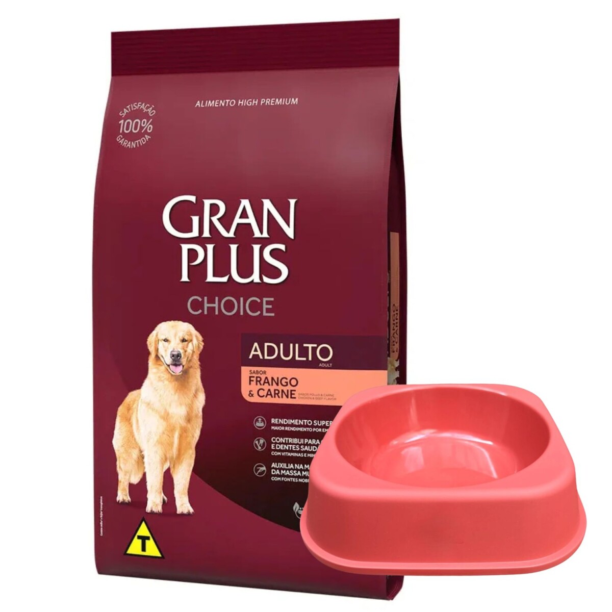GRAN PLUS CHOICE ADULTO PERRO CARNE Y POLLO 20 KG NUTRICION COMPLETA 