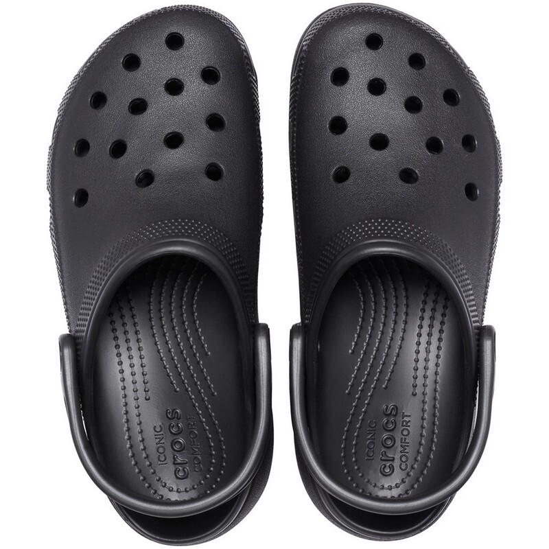 Crocs Classic Platform Negro