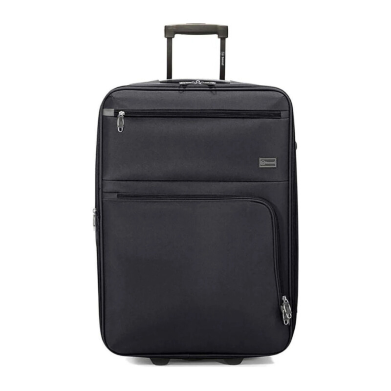 Valija Benzi 2 Ruedas Negro/Gris L Extensible TROLLEY POLIESTER 2 RUEDAS NEGRO/GRIS L EXT BZ5383N/G