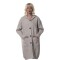 SACO CON CAPUCHA UN. BEIGE