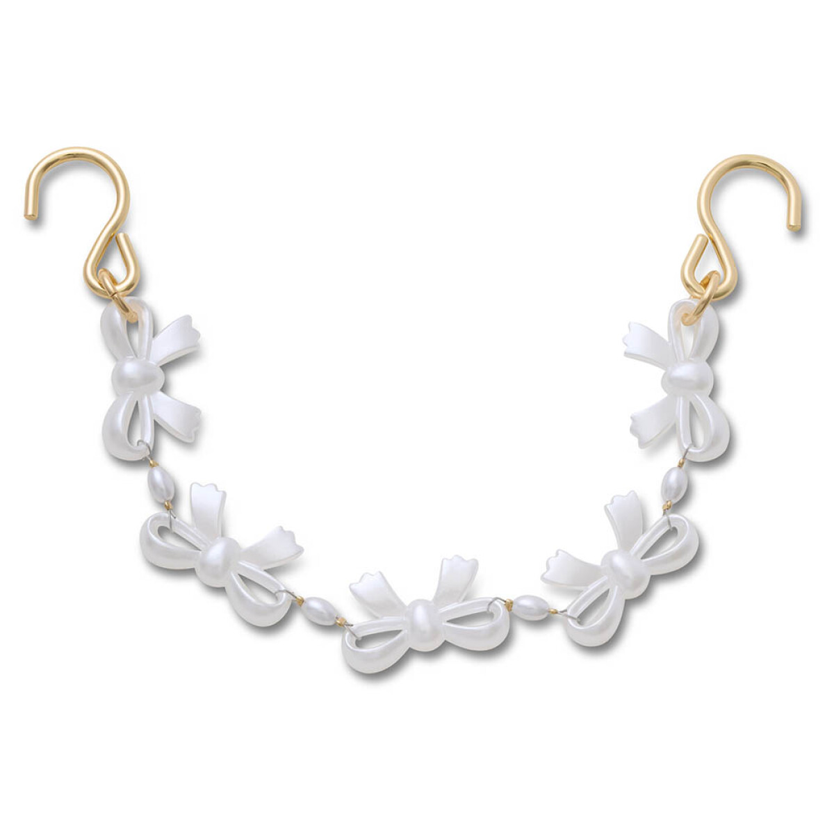 Jibbitz Pearl Bow Rivet Chain 