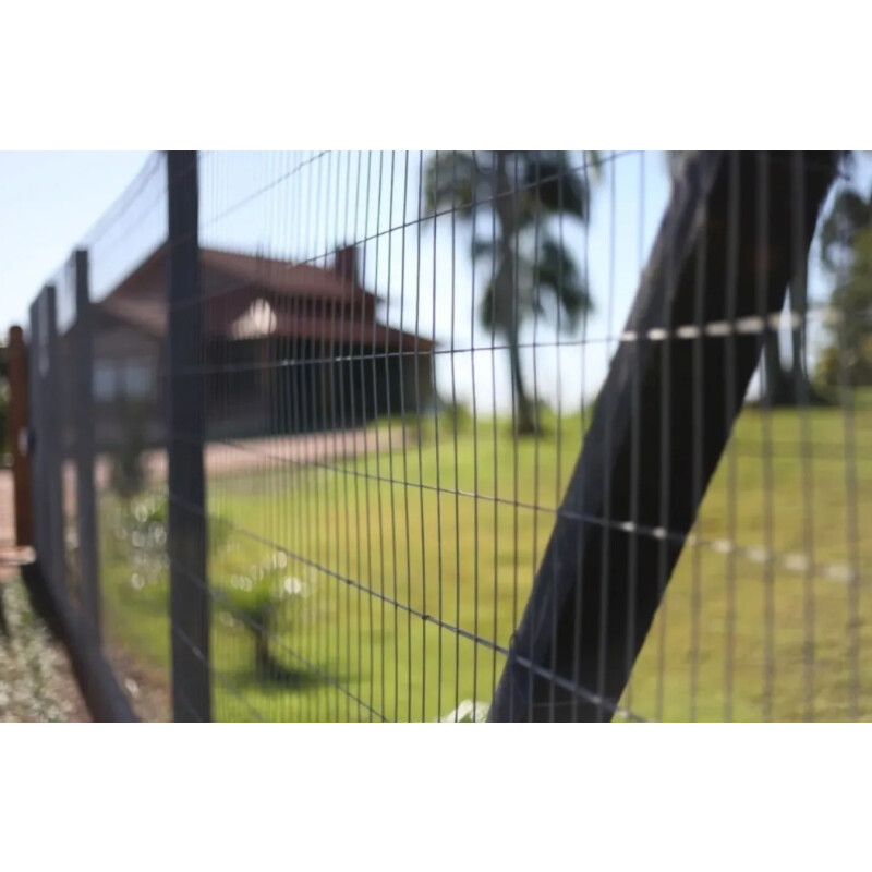 Tejido Malla Electrosoldada Galvanizada Rollo 1.20 X 20 Mts Gris