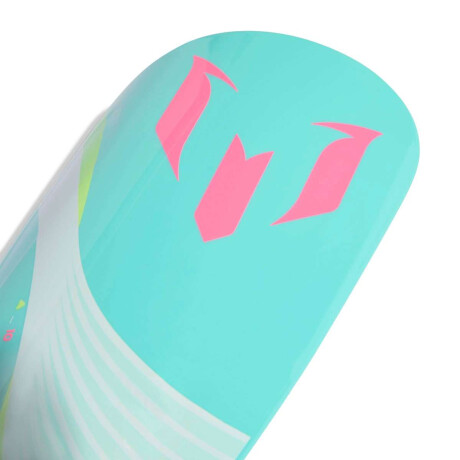 Espinilleras Messi Championes fútbol tapones intercambiables Clb Unisex Blanco