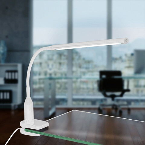 Lámpara c/pinza LED blanco 4,2W 4000K dimer LAROA EG2077