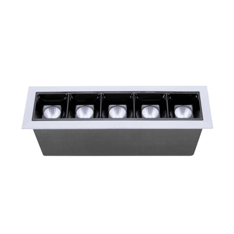 Embutido de techo 10W 3000K c/driver 147X49mm AO1010