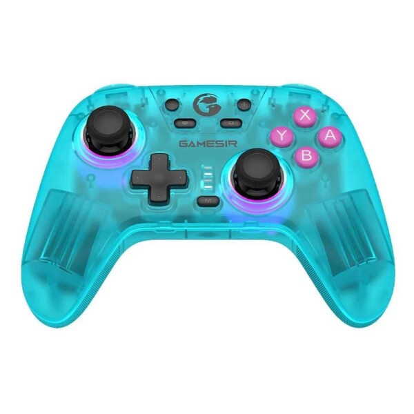 Control Gamesir T4 Nova Hd Rumble Blanco Bluetooth JOYSTICK GAMESIR T4 NOVA HD RUMBLE VERDE