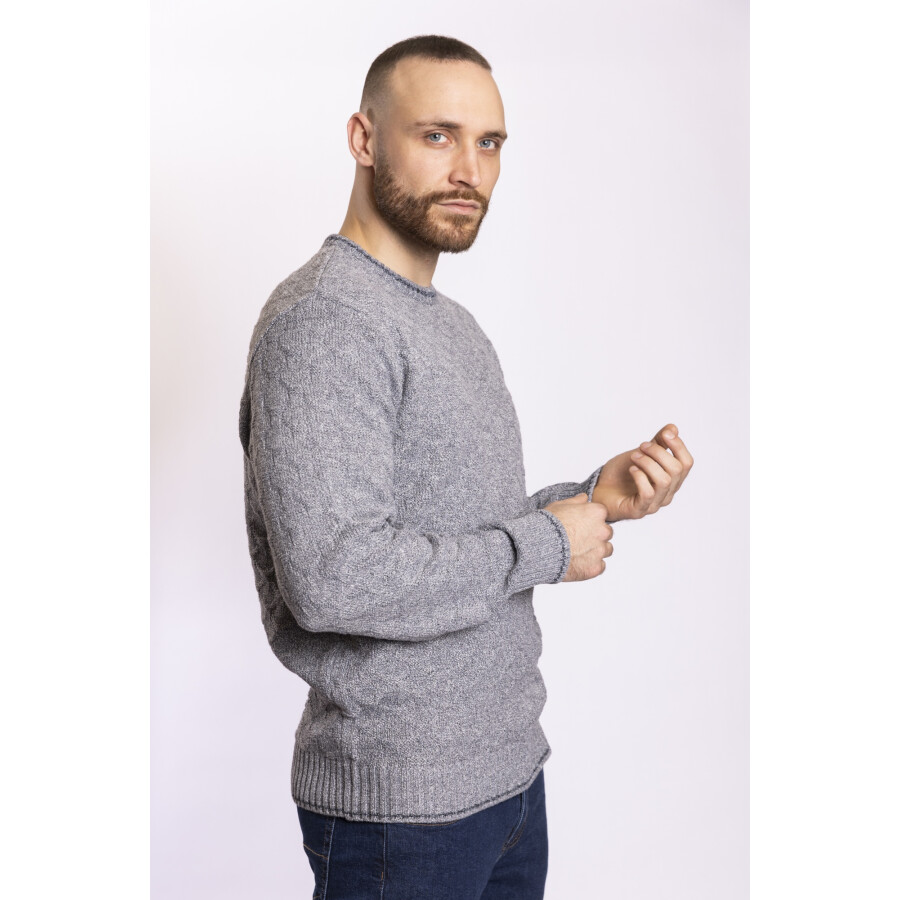 SNAKE SWEATER GREY