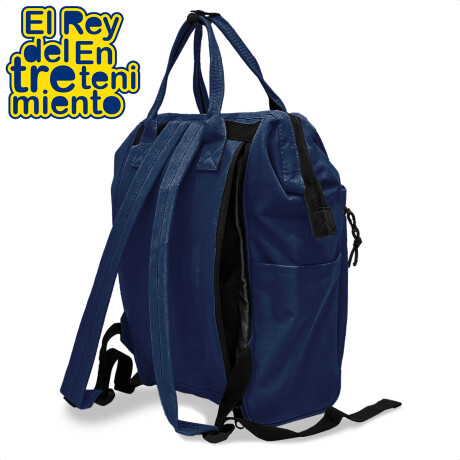 Mochila Cartera Everlast Bolso Dama Urbana Antirrobo Azul