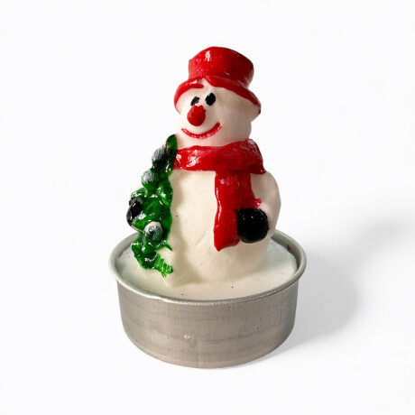 Velas Con Forma Navideña Modelo 4