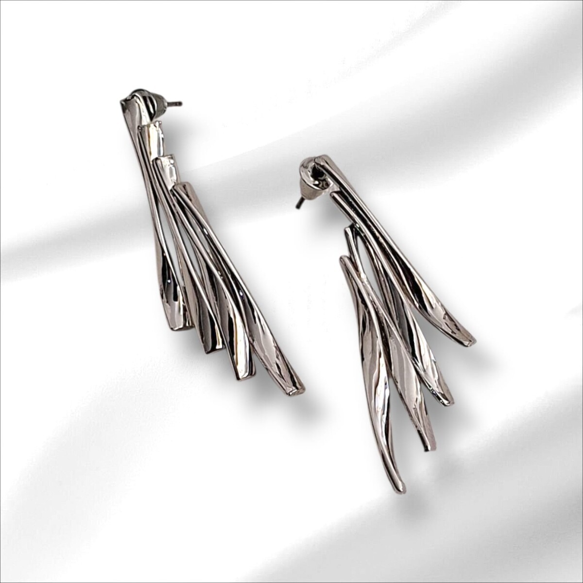 Caravanas Trey - Plateado 