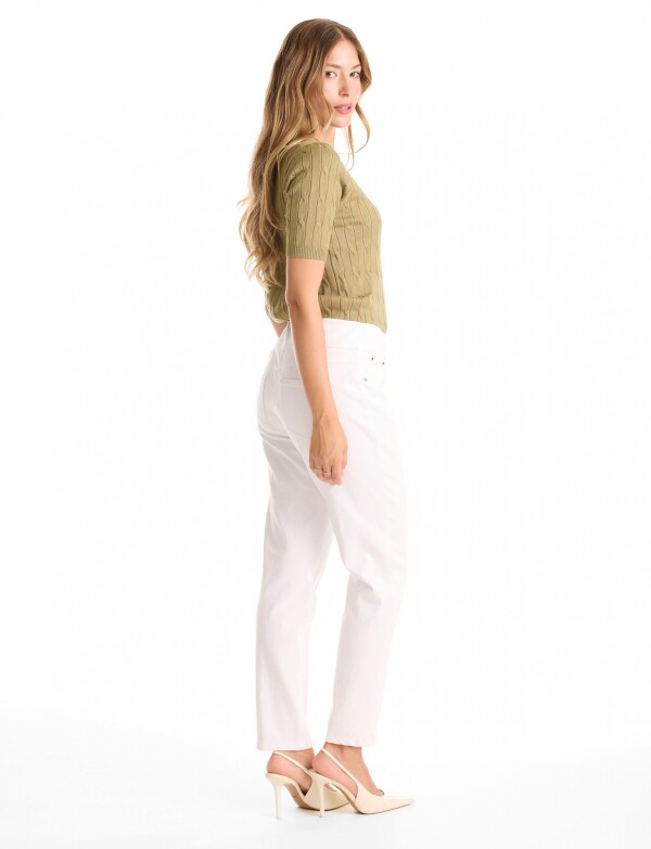 Jegging Denim Premium & Confort Total BLANCO