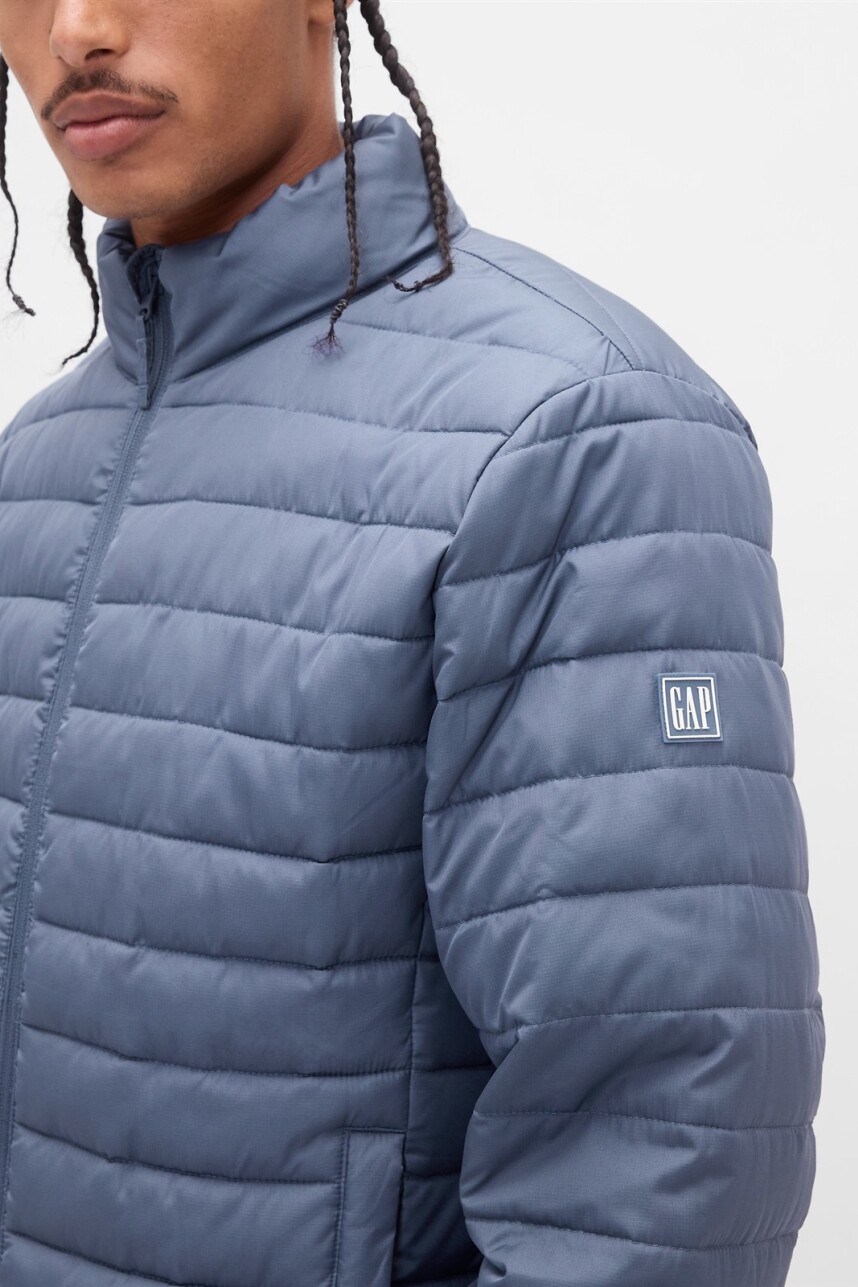 Campera Puffer Hombre Blue Ridge