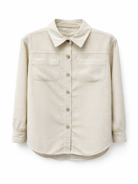 SOBRECAMISA DINORA CRUDO (V)