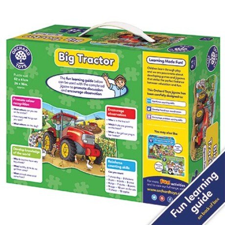Puzzle grande Tractor de la granja 25pcs Puzzle grande Tractor de la granja 25pcs