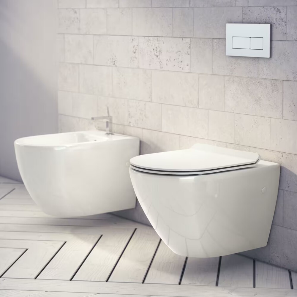 Inodoro Vip Suspendido DMC Blanco Inodoro Vip Suspendido Dmc Blanco