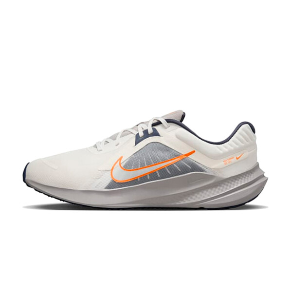 Championes Running Nike QUEST 5 de Hombre - DD0204-103 Blanco-naranja