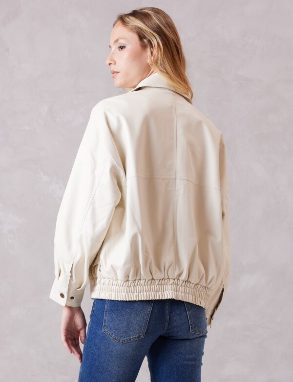 Camperita Bomber BEIGE CLARO