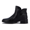 Comfortflex Bota Caña Baja C/ Aplique Y Tira Negro
