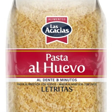 Fideos al huevo Letrita 500g Las Acacias Fideos al huevo Letrita 500g Las Acacias
