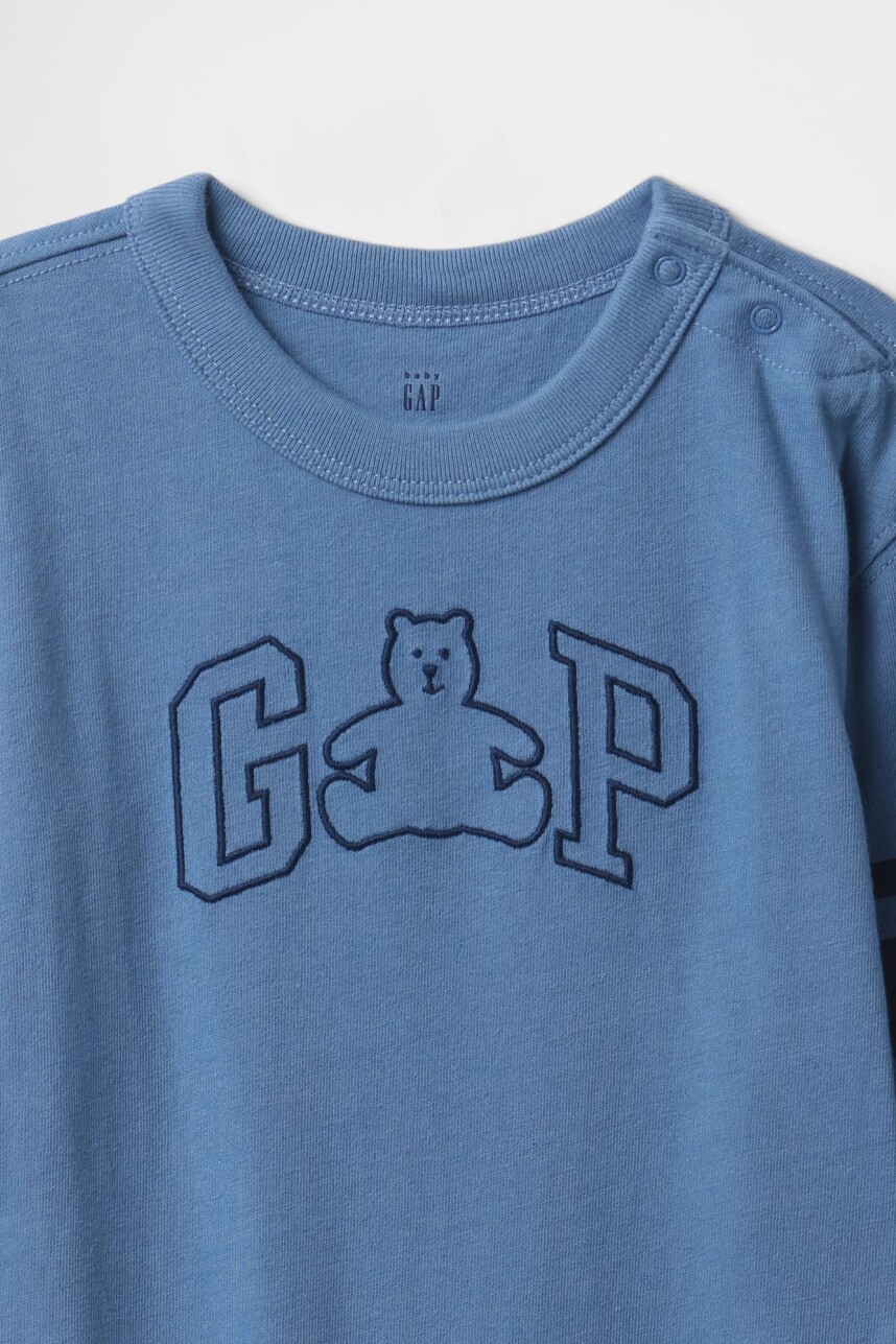 Enterito Logo Gap Bebé Soft Cornflower 452