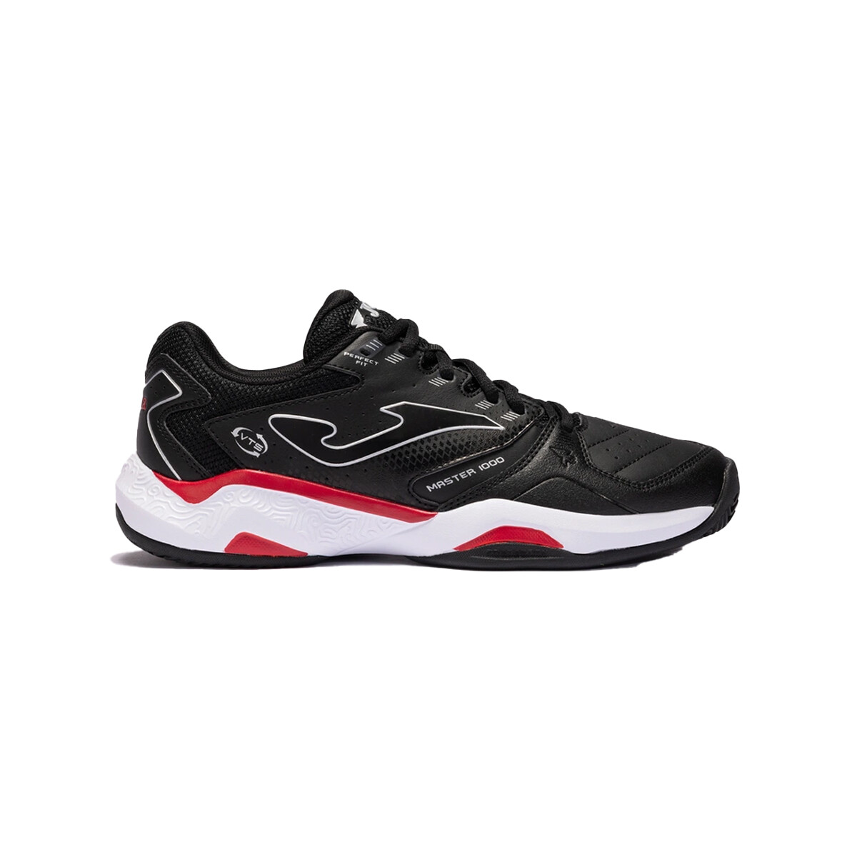 Championes Joma de Hombre - Pádel MASTER 1000 - TM100S2401C - BLACK/RED 