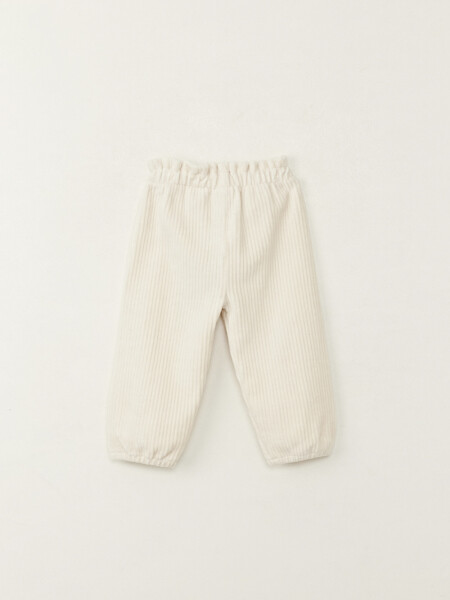 Pantalón pana Beige