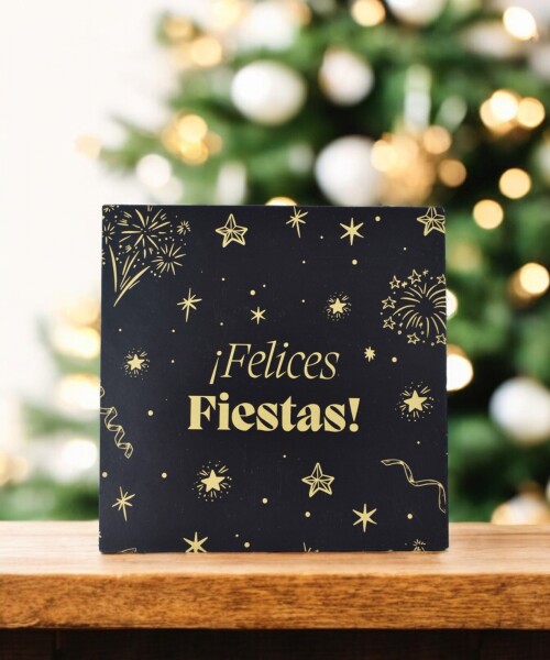 Tarjeta navidad 10x10 DISEÑO 1