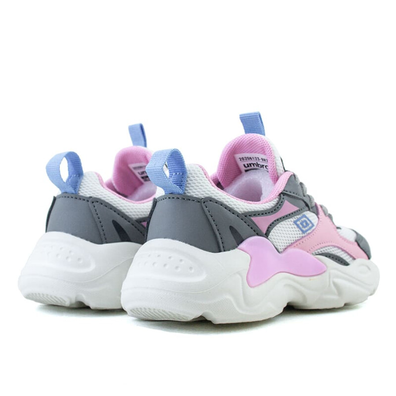 Championes Umbro Evoque de Niños - 20206123 Blanco-rosado