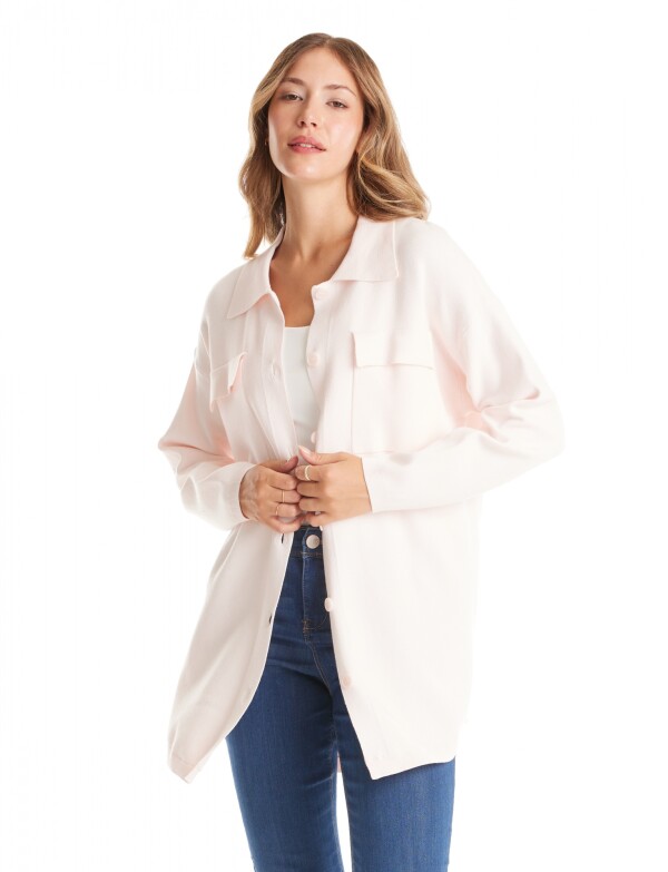 Sobrecamisa Bolsillos ROSA