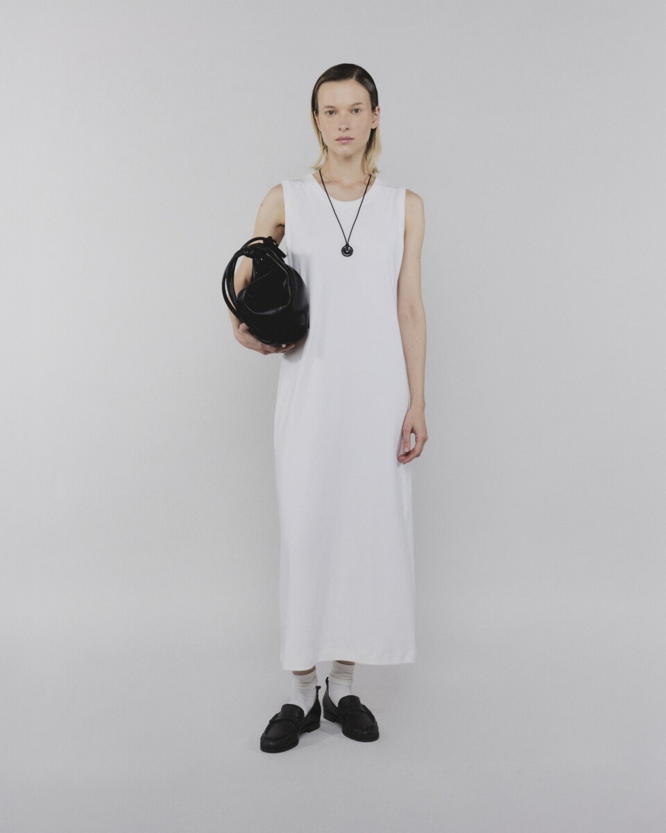 0054 COTTON DRESS SIN MANGA CA 