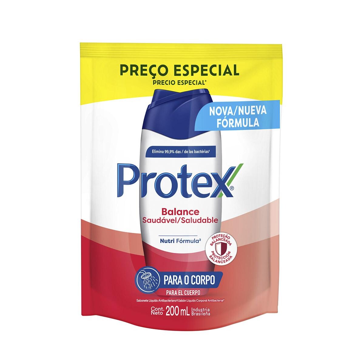 Jabón Líquido Protex Balance Saludable 200 Ml. 