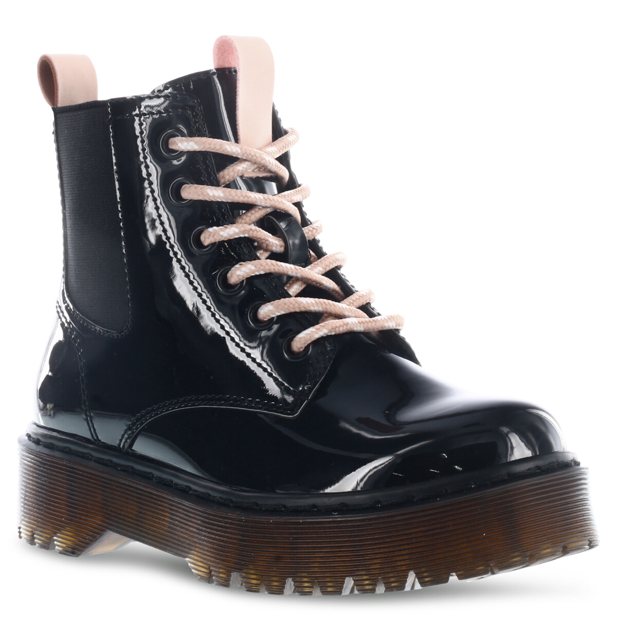 Botas de Niña MINI Miss Carol - Negro (Charol) 