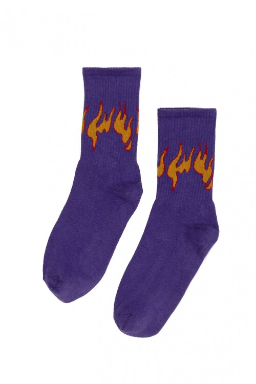 Medias Fuego Violeta