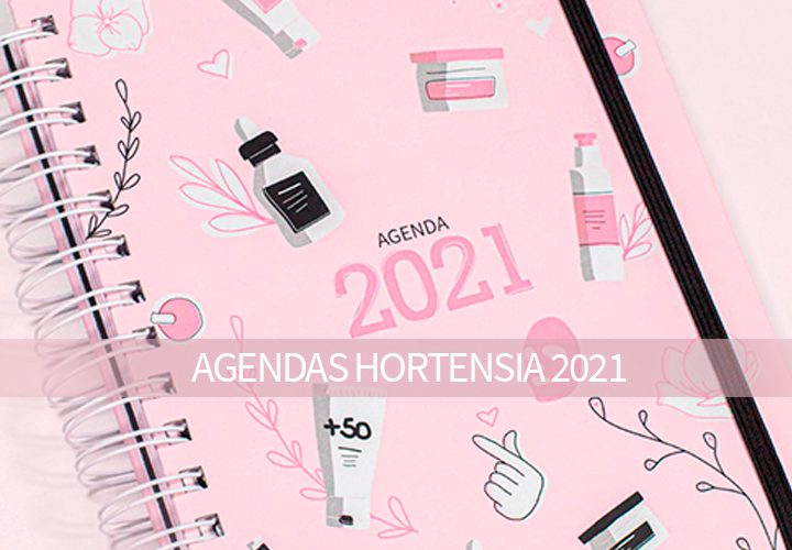 AGENDAS HORTENSIA 2021:AGENDAS PARA COMBINAR TU RUTINA Y EL SKINCARE