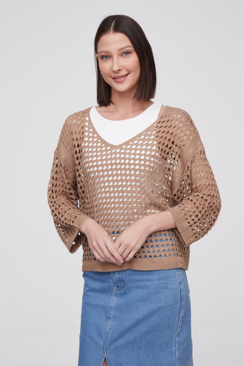 Sweater Esdren Beige Oscuro