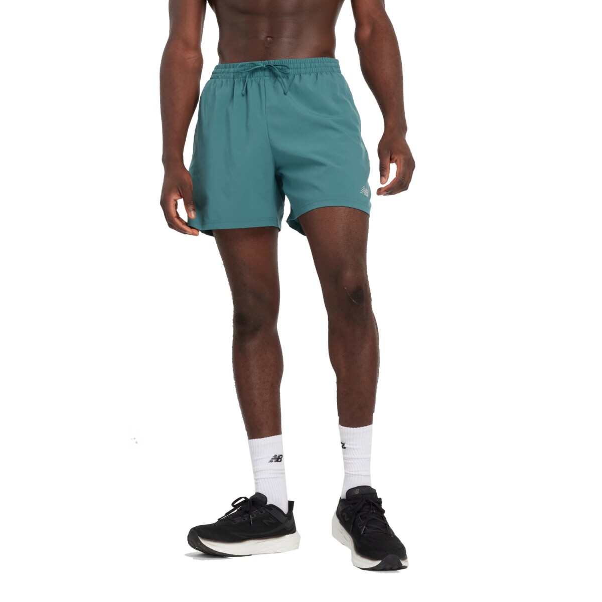 Short de Hombre New Balance -Sport Essentials 5"- MS41227NUS - NEWSPRUC 