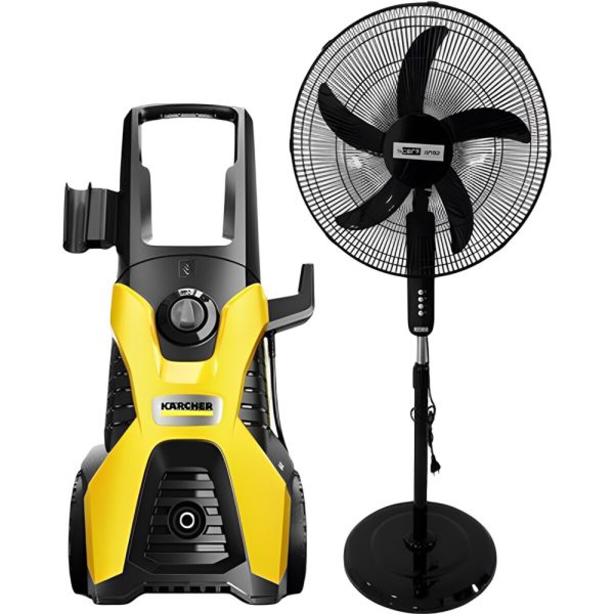 Hidrolavadora Karcher K4 PY + Ventilador SF-20E55 