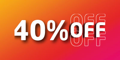 Descuentos de 40%