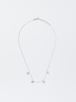 Collar De Plata 925 Con Circonitas plateado