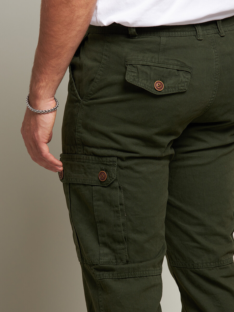 PANTALON CARGO VISUND DIXIE Militar