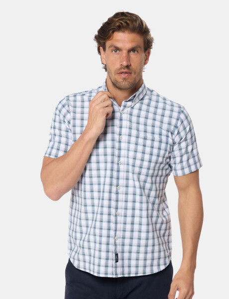 CAMISA SPORT CUADROS Verde