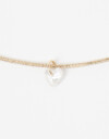 Bijouterie Set Strass Set De Collar Y Aros Con Cubic Zirconia - Dorado