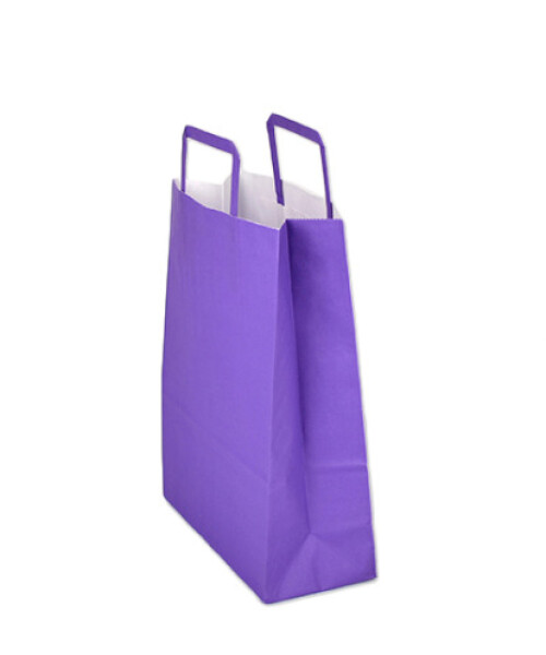 Bolsa lisa acuario 22x10x30 cm VIOLETA