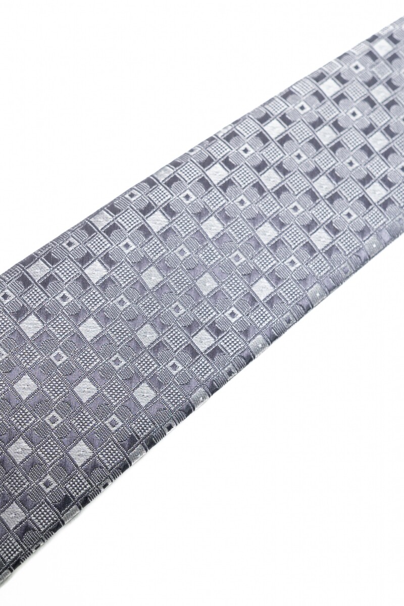 Corbata 8 cm GRIS CLARO